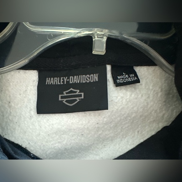 Harley-Davidson Black and White women’s Hoodie - Picture 8 of 8